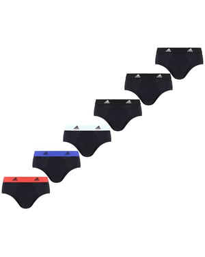 Adidas 6-Pack Active Flex Cotton Mens Multicoloured Underwear