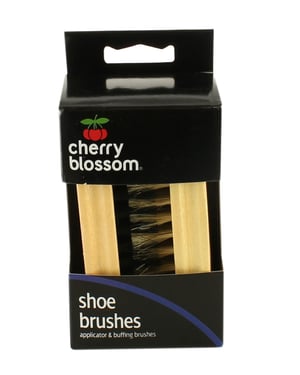 Cherry Blossom Twin Brush Set Shoe Care brown multi