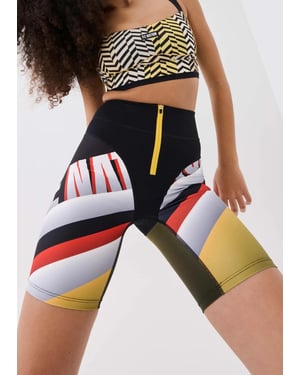 PE Nation Womens Propel Bike Short in Black