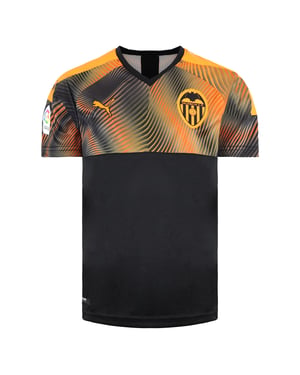 Puma Valencia C.F Kids Black Football Top