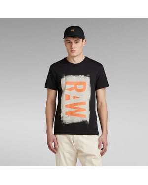 G-Star RAW Painted RAW Graphic T-Shirt