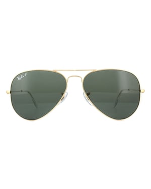 Ray-Ban Sunglasses Aviator 3025 001/58 Gold Polarized