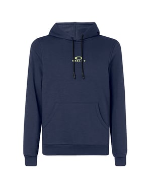 Oakley New Bark Pullover Lange Mouw Logo Heren Navy Hoodie 472588 6FB
