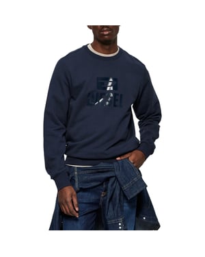 Diesel Monotone Marinblå Tröja