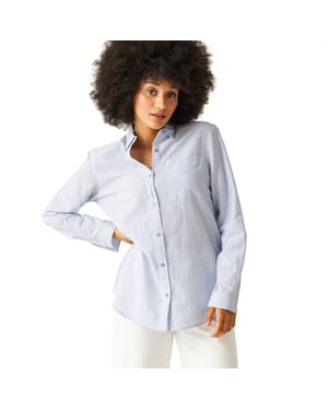 Regatta Womens Primevere Cotton Blend Long Sleeved Shirt