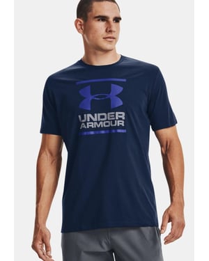 Under Armour Heren UA GL Foundation T Shirt In Navy