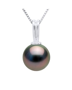 Grote Bail hanger Tahitian Pearl Ronde 10-11mm