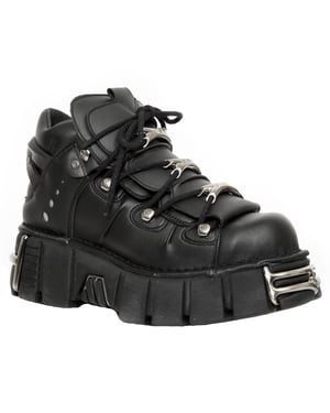 New Rock Unisex Vegan Leather Gothic Boots- M-106-VS1