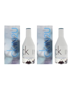 Calvin Klein CKIN2U Eau De Toilette 50ml Spray For Him X 2