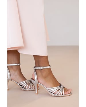 Wheres That From Womens 'Raelynn' Multi Cross Over Strap Mid Heels
