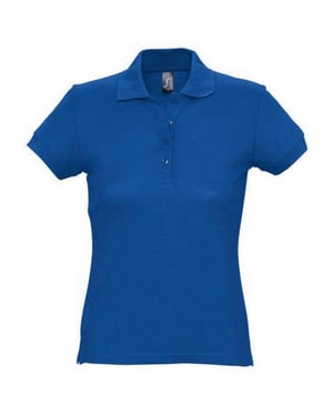 SOLS Dames/dames Passion Pique Poloshirt met korte mouwen (Koningsblauw)