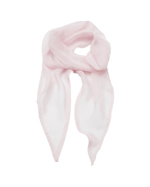Premier Uniseks sjaal van chiffon in kleuren voor volwassenen (Roze)
