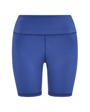Mymo Korte broek Dames kobalt blauw