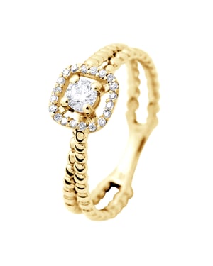 DIADEMA - Ring - Prestige Jewelery - Gult guld