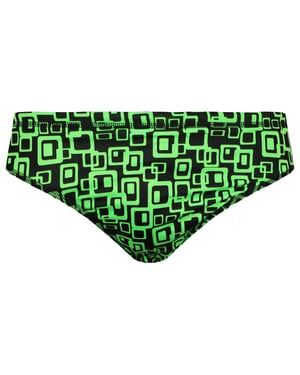 Maru Groove Pacer Mens Black/Green Brief