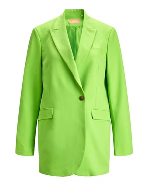 JJXX blazer JXMARY van gerecycled polyester felgroen