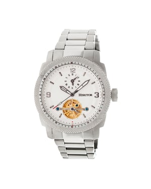 Heritor automatisch Helmsley semi-skelet armbandhorloge
