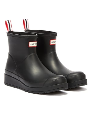 Hunter Original Play Short Womens Black Wellies