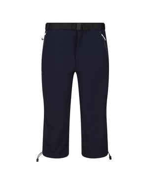 Regatta Heren Xert Stretch III Stretch Active Capri Shorts (Marine)