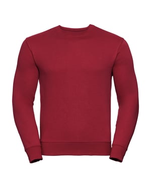 Russell Heren Authentieke Sweatshirt (Slimmer Cut) (Klassiek rood)