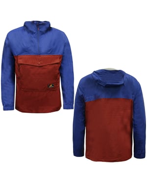 Timberland Colour Block Jas met capuchon Heren Blauw Rood Jas A1MXY-N30 Y16A