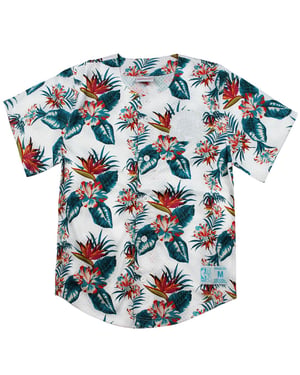 Mitchell & Ness Raptors T-shirt med blommigt tryck för män