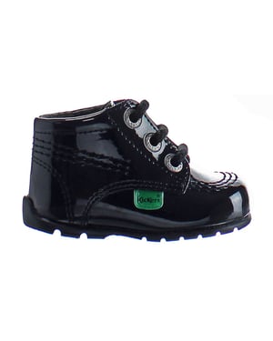Kickers Kick Hi B Core Kids Black Boots