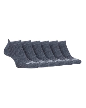 JEEP - 6 Pairs Mens Cotton Cushioned Sport Ankle Outdoor Socks