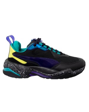 Puma Thunder Space Black Low Lace Up Träningsskor för herrar 370768 04