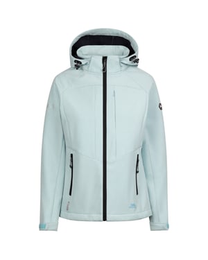 Trespass Dames/Dames Fryatt Zachte Shell Jas (Seafoam gemêleerd)