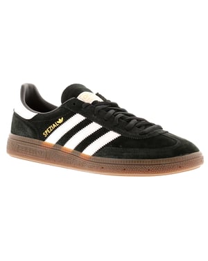 Adidas Originals Mens Trainers Handball Spezial Leather Lace Up black