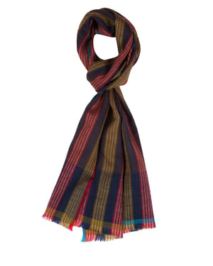 'Ratio' Cashmere & Merino Wool Neckerchief