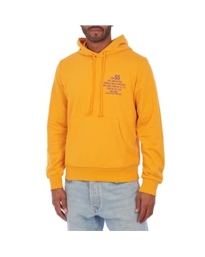 A06500-00HAYT Sweatshirt med huva och tryck för män