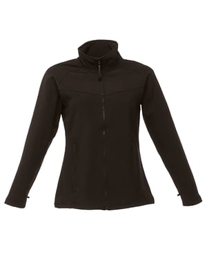 Regatta Dames/dames Softshell-jasje (waterafstotend en windbestendig) (Allemaal zwart)