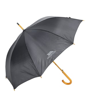 Trespass Adults Baum Umbrella (Black)