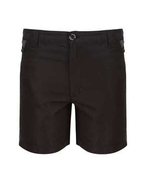 Regatta Barn/Kids Sorcer Mountain III Shorts (Svart/Seal Grey)