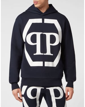 Sweatshirt Met Capuchon Hexagon