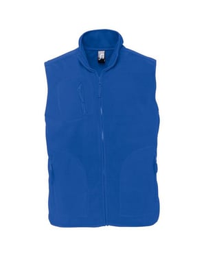 SOLS Volwassen uniseks fleece vest van Noorwegen (Koningsblauw)