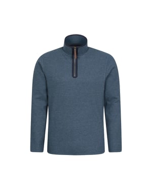 Mountain Warehouse Heren Beta Contrast Ritssluiting (Lichtblauw)