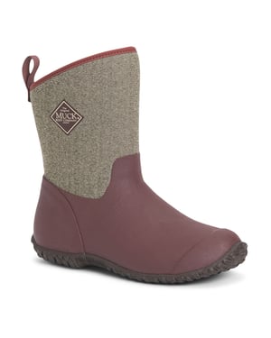 Muck Laarzen Muckster II Mid Rubber Raisin Wellington Laarzen