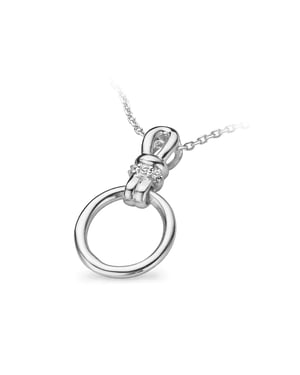 Orphelia Women's 925 Sterling Silver Chain with Pendant - Silver ZH-4746