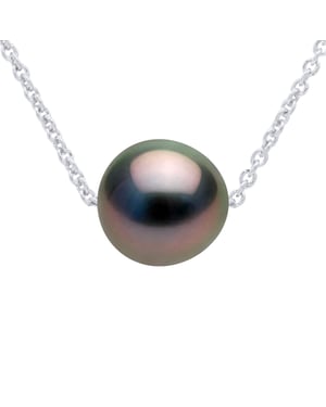 Ketting Echte Cultuur Tahiti Parel Rond 8-9 mm