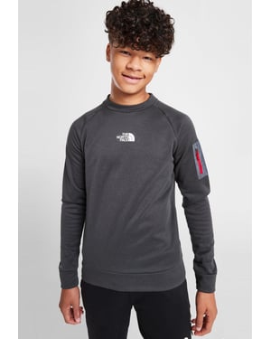 The North Face Mittellegi Junior Jongens Crew Sweatshirt in Donkergrijs