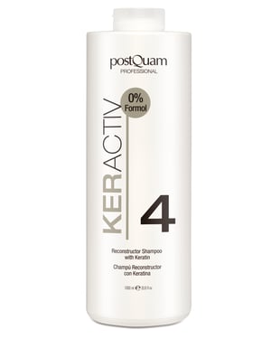 RECONSTRUCTOR SHAMPOO MET KERATINE 1000 ML.