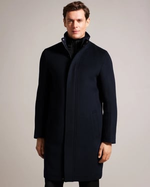 Ted Baker Ederson Heren Wolmix Kraagjas