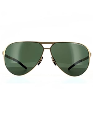 Porsche Design Aviator Mens Gold Green 90041091