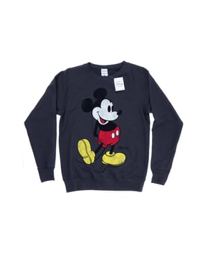 Disney Dames/Dames Mickey Mouse Classic Kick Sweatshirt (Donkere Heide)