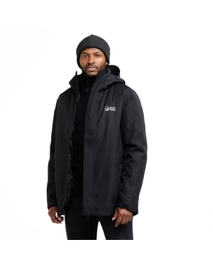 North Ridge Men's Align 3-in-1 Waterproof Insulated Jacket, Men's Winter Coat