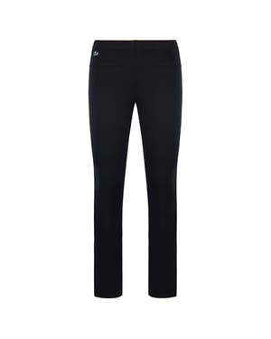 Lacoste Stretch Sport Dam Svart Träningsbyxor