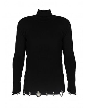 Takeshy Kurosawa Pullover Breaks Herr Svart